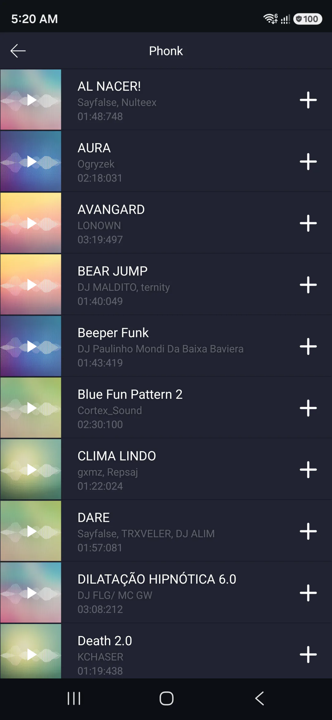AUDIO SEARCH: ORIGINAL