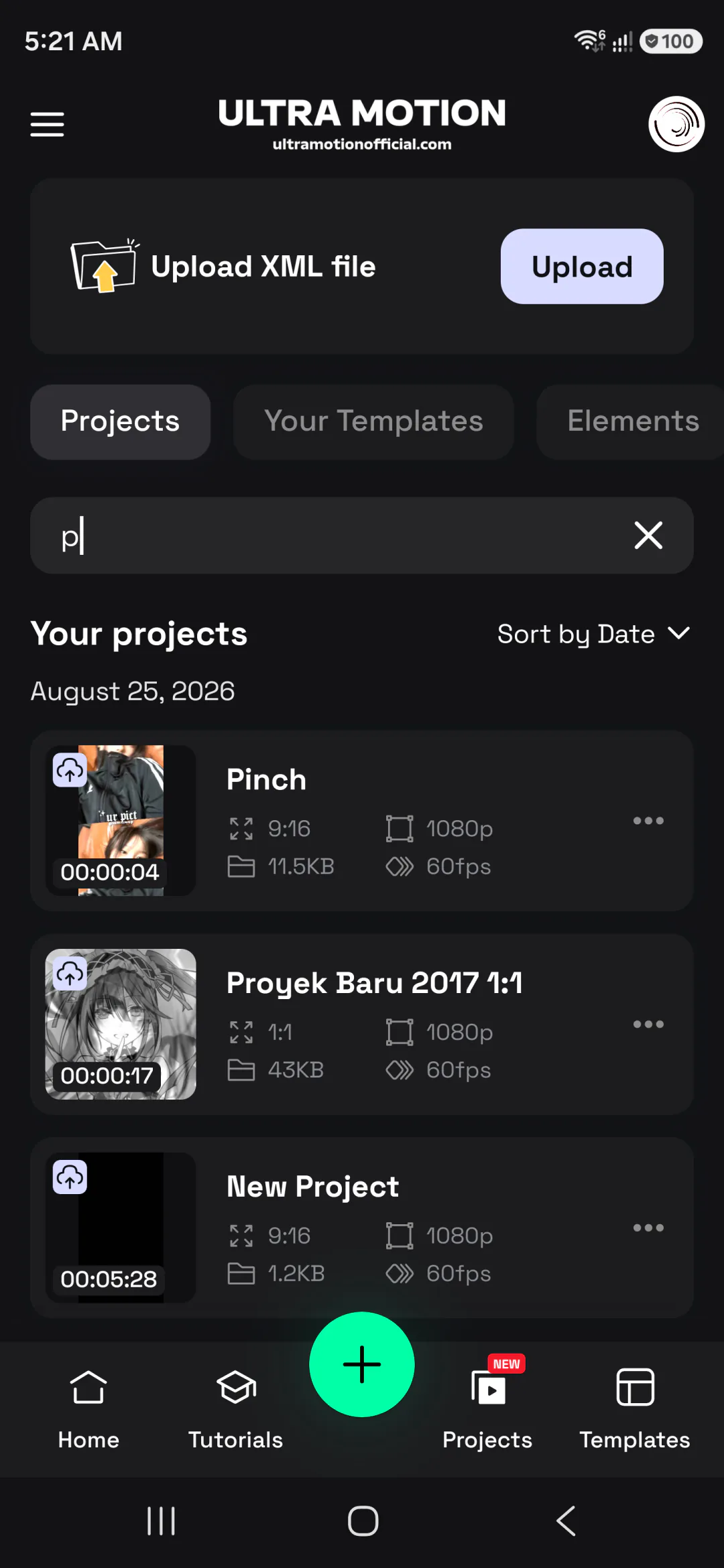 PROJECT SEARCH: Ultra Motion